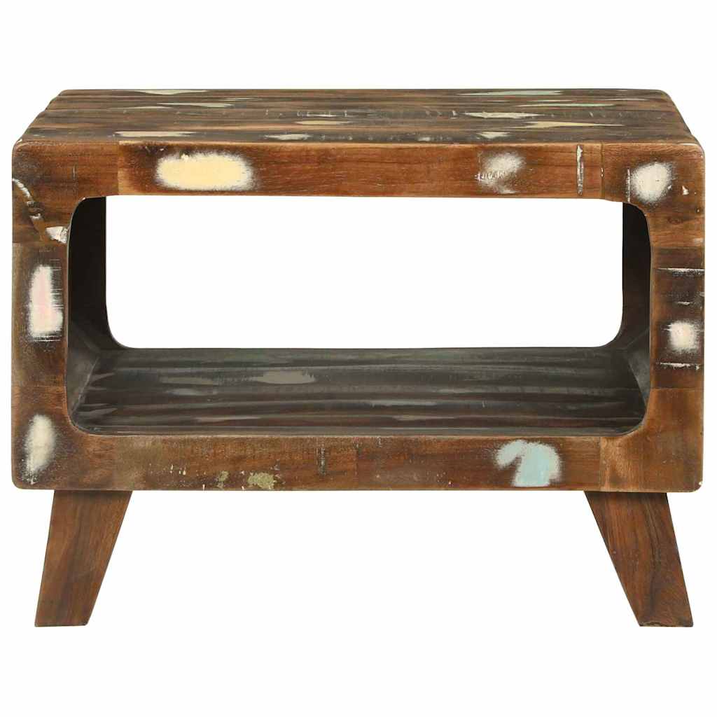 vidaXL Stolik kawowy 50 x 50 x 35 cm Lite Drewno Recyklingowe