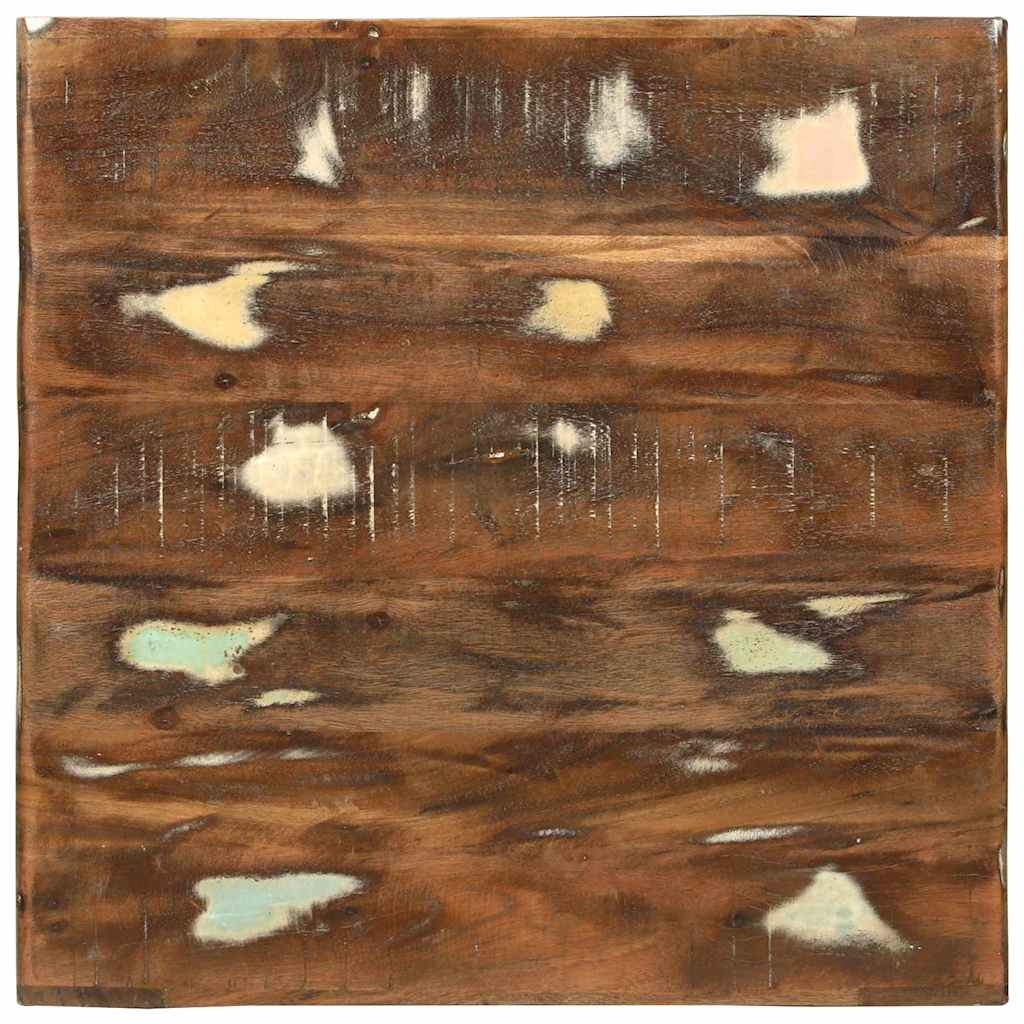 vidaXL Stolik kawowy 50 x 50 x 35 cm Lite Drewno Recyklingowe