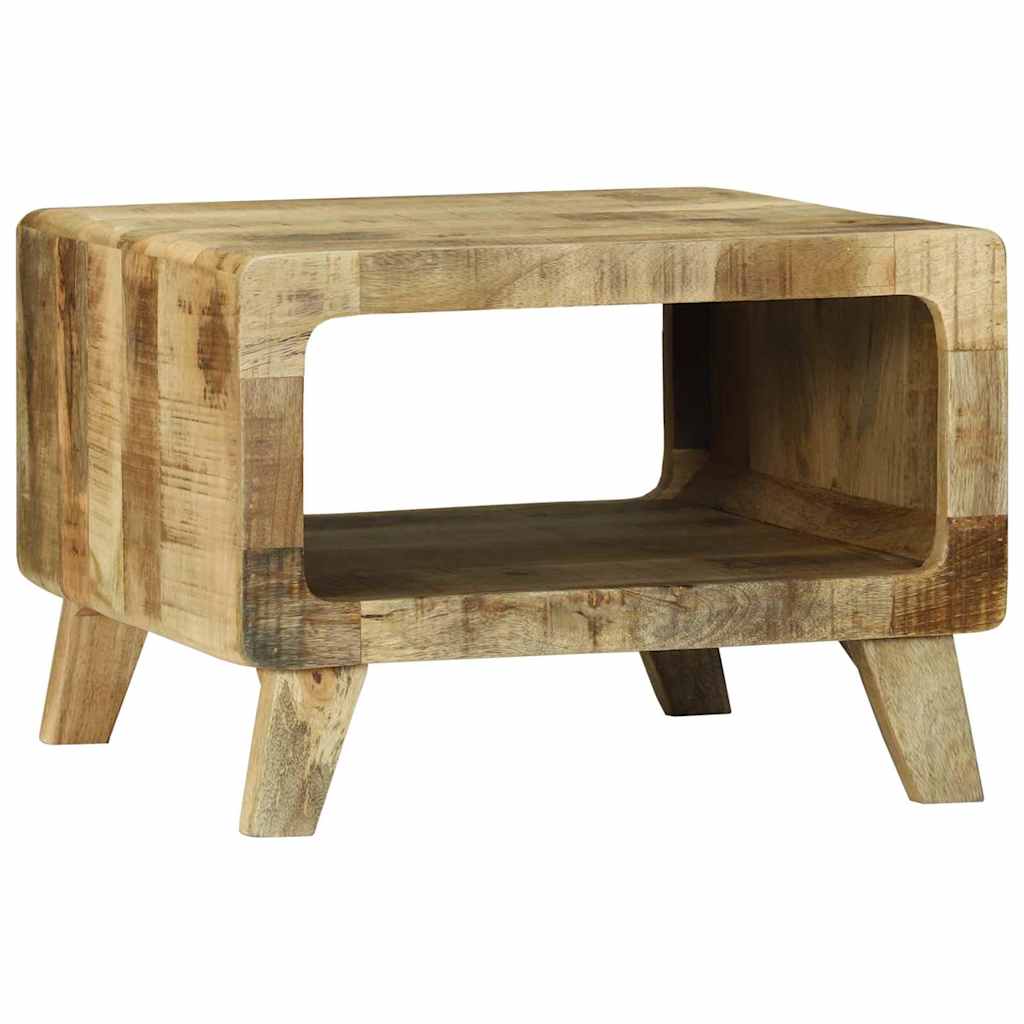 vidaXL Stolik kawowy Brązowy 50 x 50 x 35 cm Drewno z mango
