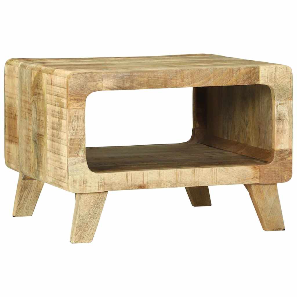vidaXL Stolik kawowy Brązowy 50 x 50 x 35 cm Drewno z mango