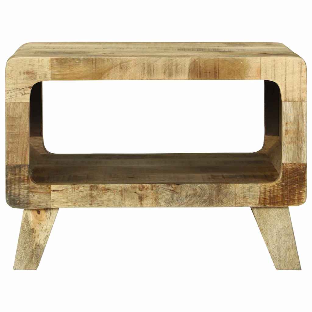 vidaXL Stolik kawowy Brązowy 50 x 50 x 35 cm Drewno z mango