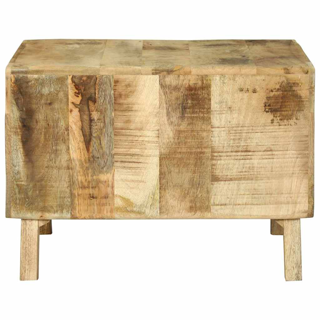 vidaXL Stolik kawowy Brązowy 50 x 50 x 35 cm Drewno z mango