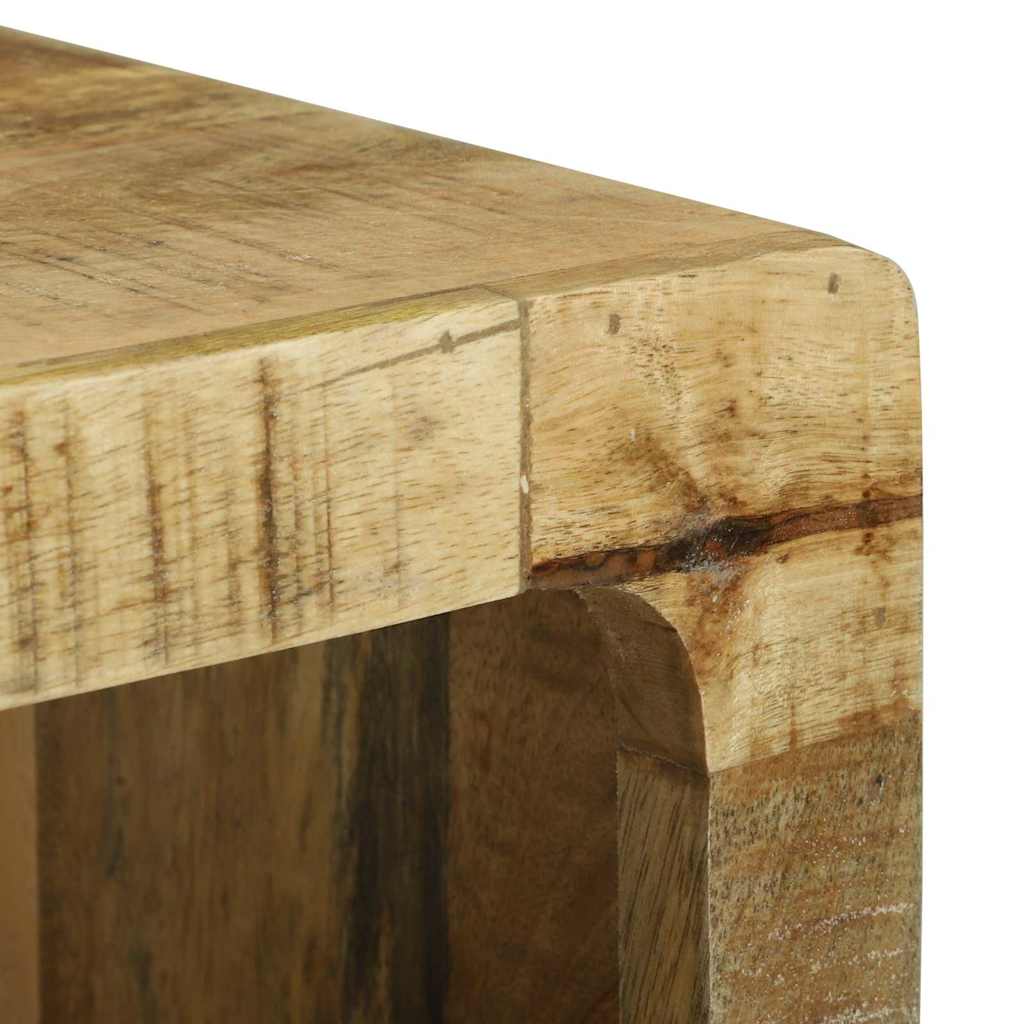 vidaXL Szafka pod telewizor Brązowy 80 x 30 x 25 cm Lite drewno mango