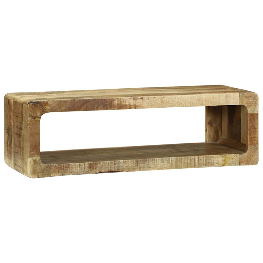 vidaXL Szafka pod telewizor Brązowy 80 x 30 x 25 cm Lite drewno mango