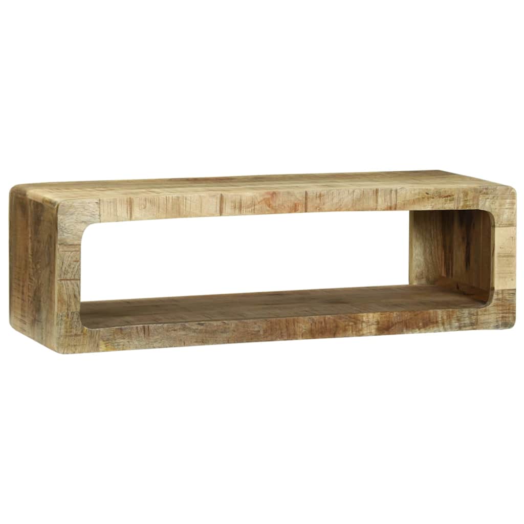 vidaXL Szafka pod telewizor Brązowy 80 x 30 x 25 cm Lite drewno mango