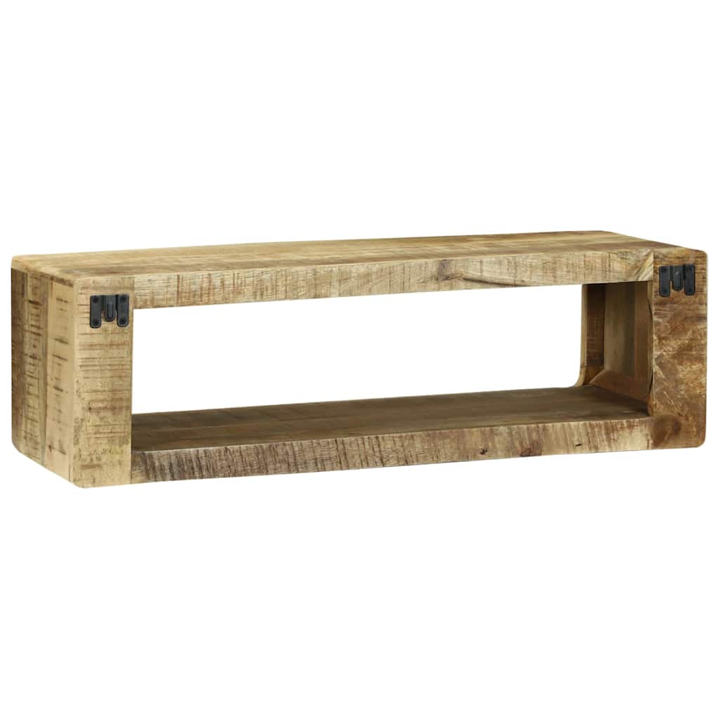 vidaXL Szafka pod telewizor Brązowy 80 x 30 x 25 cm Lite drewno mango