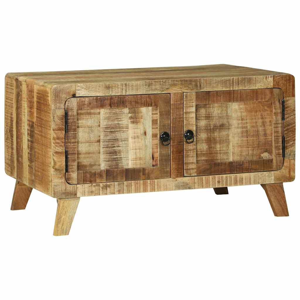 vidaXL Stolik kawowy Brązowy 80 x 54 x 45 cm Drewno z mango