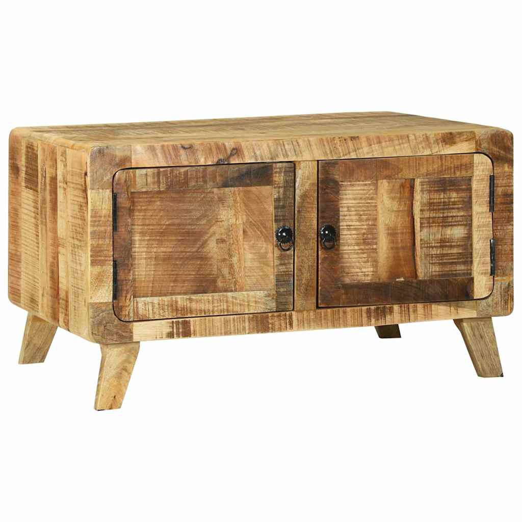 vidaXL Stolik kawowy Brązowy 80 x 54 x 45 cm Drewno z mango