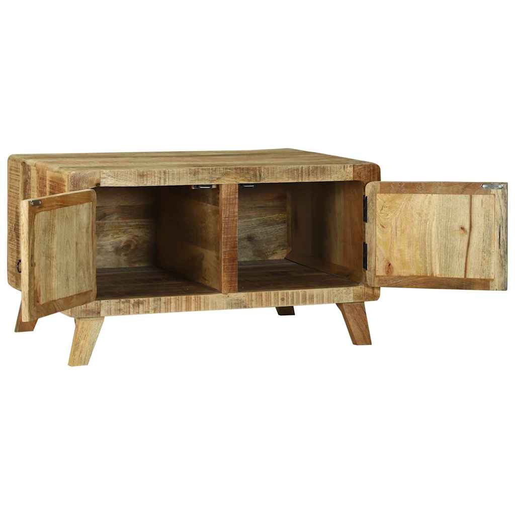 vidaXL Stolik kawowy Brązowy 80 x 54 x 45 cm Drewno z mango