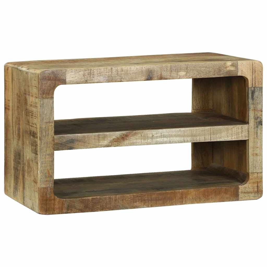 vidaXL Szafka pod telewizor Brązowy 60 x 32 x 36 cm Lite drewno mango