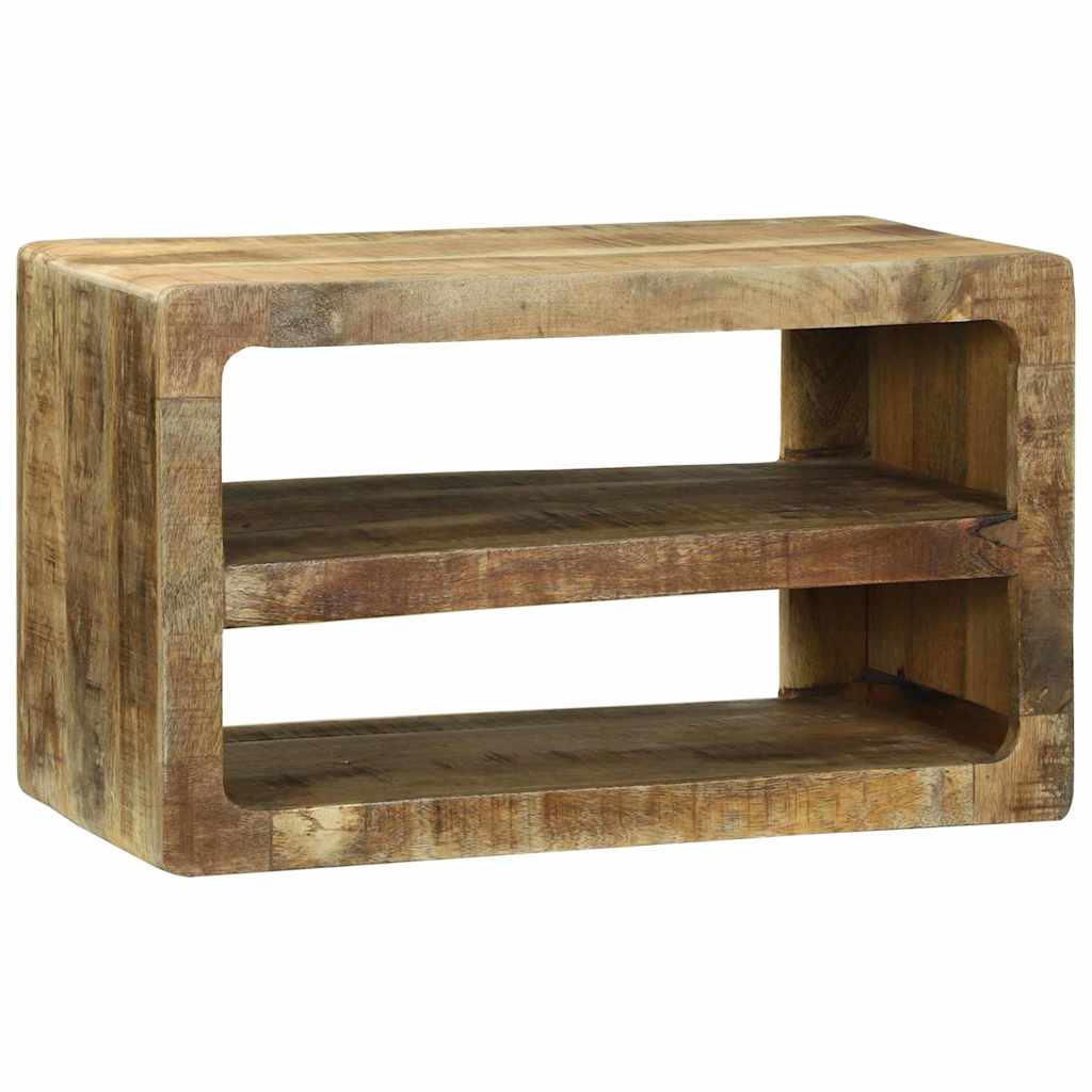 vidaXL Szafka pod telewizor Brązowy 60 x 32 x 36 cm Lite drewno mango