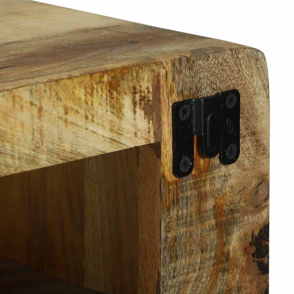 vidaXL Szafka pod telewizor Brązowy 100 x 32 x 36 cm Lite drewno mango
