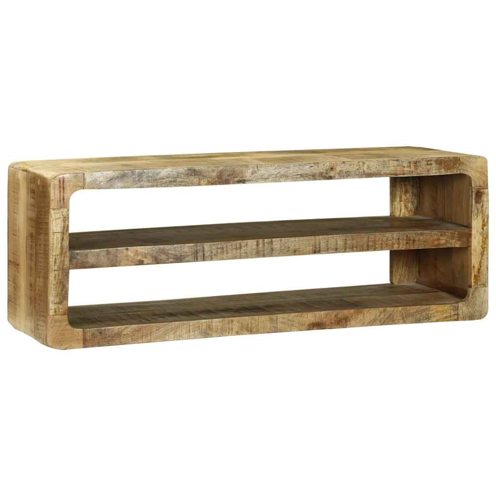 vidaXL Szafka pod telewizor Brązowy 100 x 32 x 36 cm Lite drewno mango