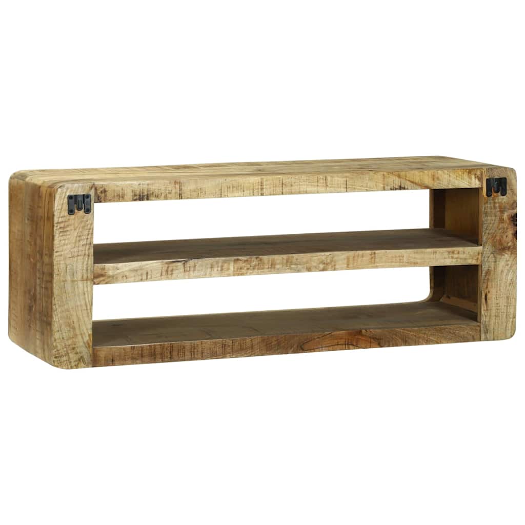vidaXL Szafka pod telewizor Brązowy 100 x 32 x 36 cm Lite drewno mango