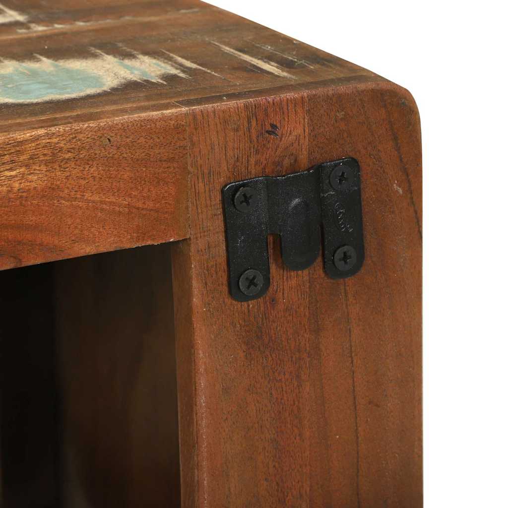 vidaXL Szafka pod telewizor Wielokolorowe Lite drewno z odzysku