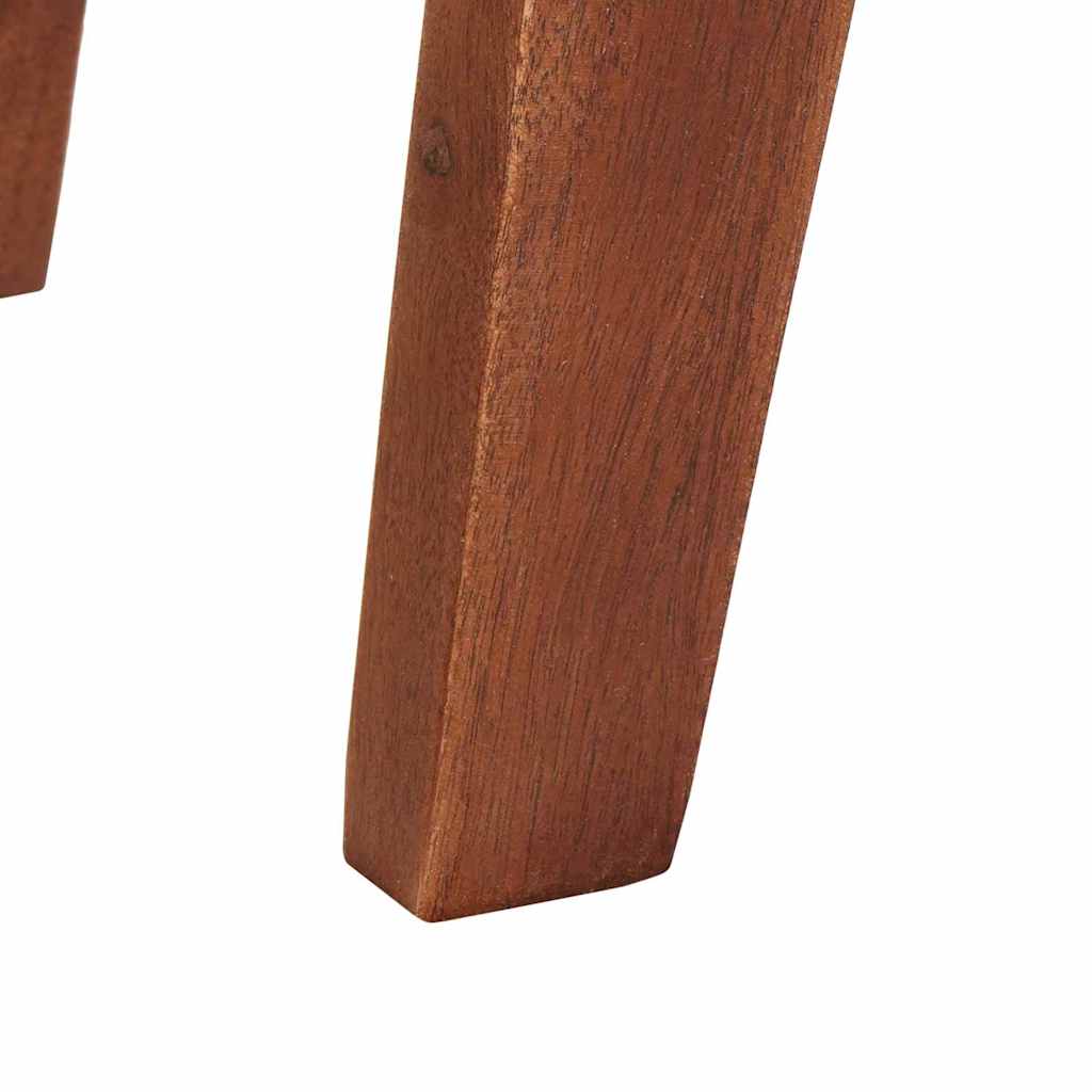 vidaXL Stolik końcowy Brązowy 40 x 32 x 46 cm Lite Drewno Recyklingowe