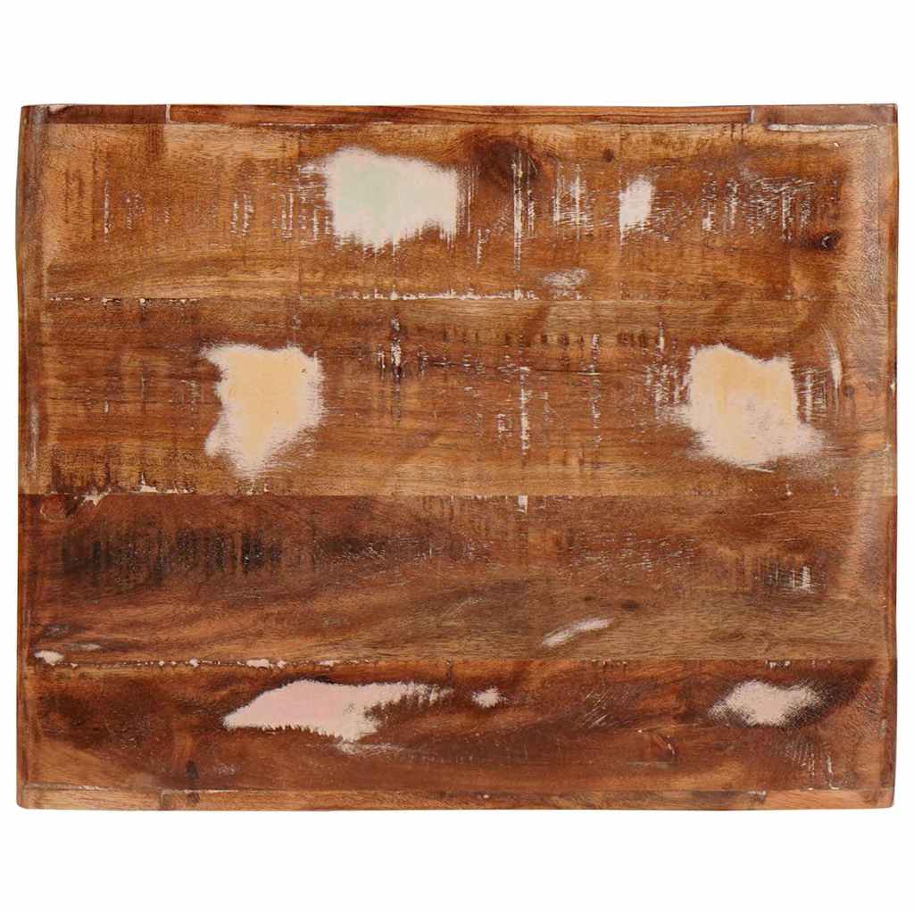 vidaXL Stolik końcowy Brązowy 40 x 32 x 46 cm Lite Drewno Recyklingowe