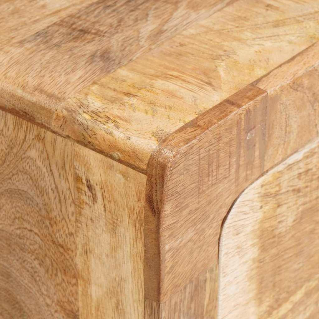 vidaXL Stolik końcowy Brązowy 40 x 32 x 46 cm Drewno z mango