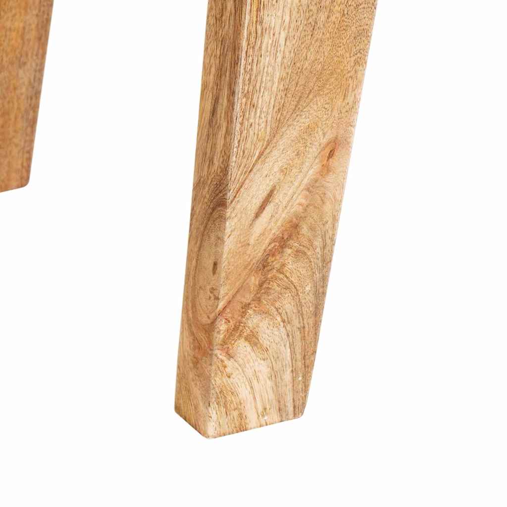 vidaXL Stolik końcowy Brązowy 40 x 32 x 46 cm Drewno z mango