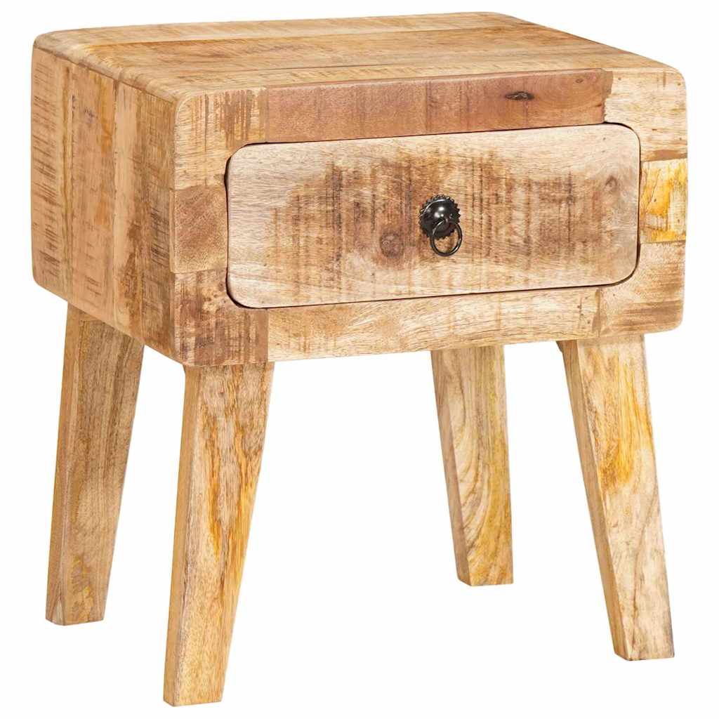 vidaXL Stolik końcowy Brązowy 40 x 32 x 46 cm Drewno z mango