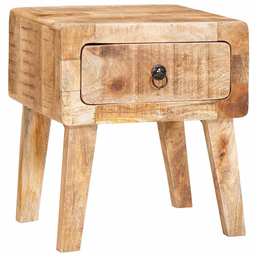 vidaXL Stolik końcowy Brązowy 40 x 32 x 46 cm Drewno z mango