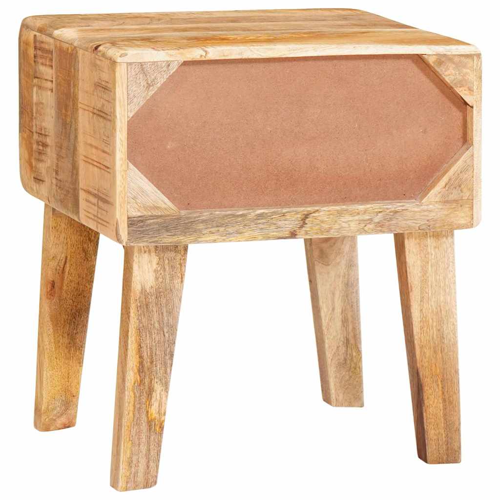 vidaXL Stolik końcowy Brązowy 40 x 32 x 46 cm Drewno z mango