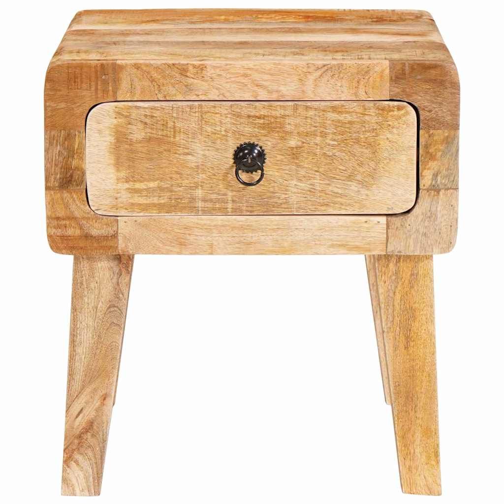 vidaXL Stolik końcowy Brązowy 40 x 32 x 46 cm Drewno z mango