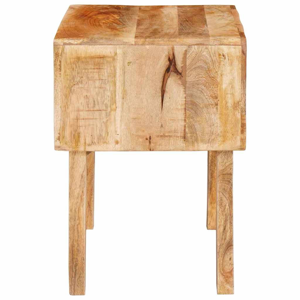 vidaXL Stolik końcowy Brązowy 40 x 32 x 46 cm Drewno z mango