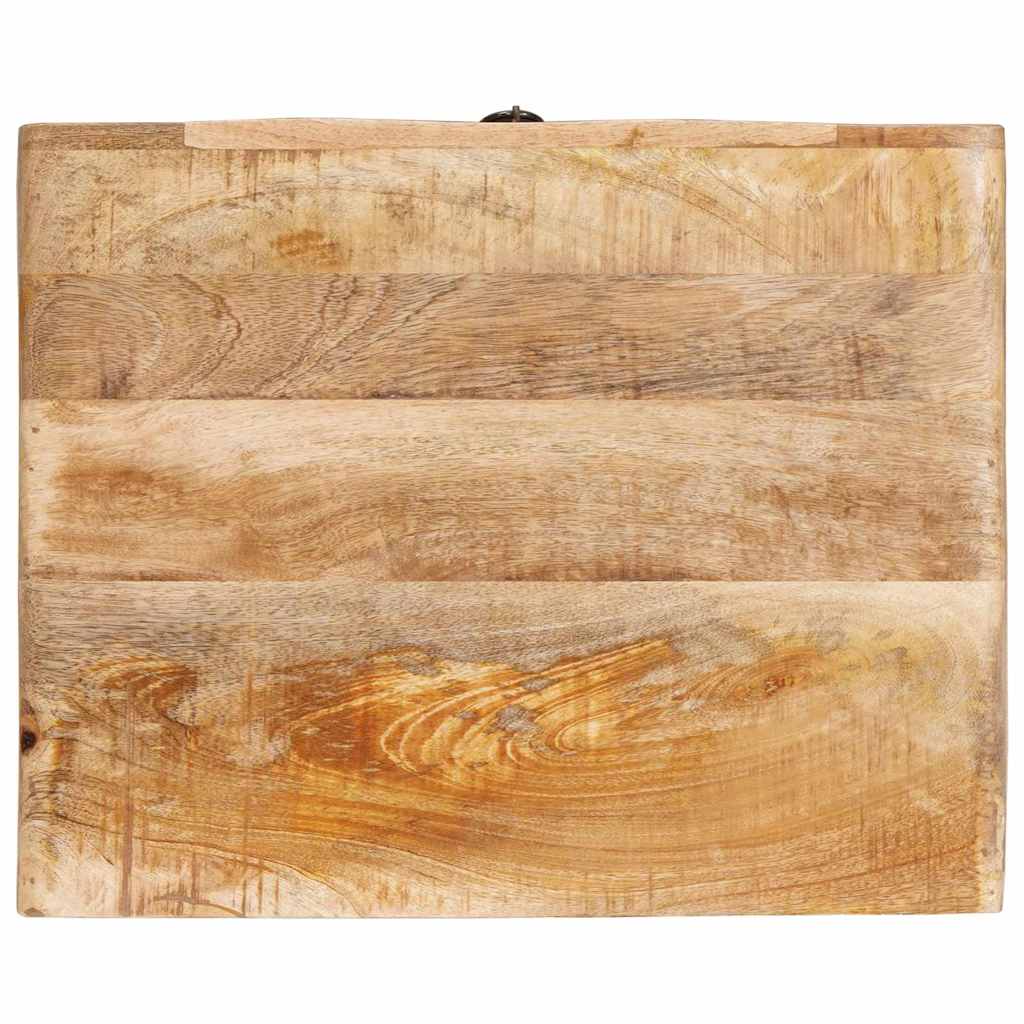 vidaXL Stolik końcowy Brązowy 40 x 32 x 46 cm Drewno z mango