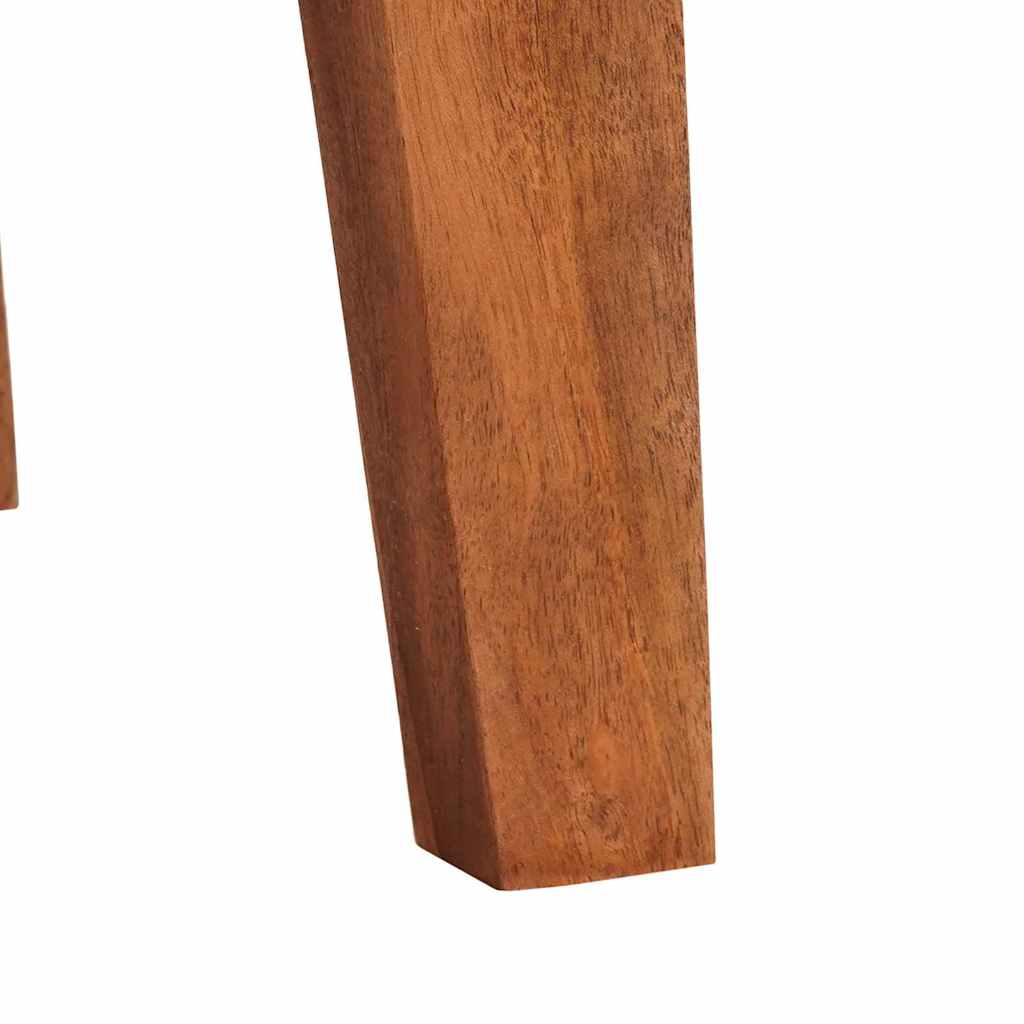 vidaXL Stolik końcowy Brązowy 40 x 32 x 46 cm Lite Drewno Recyklingowe