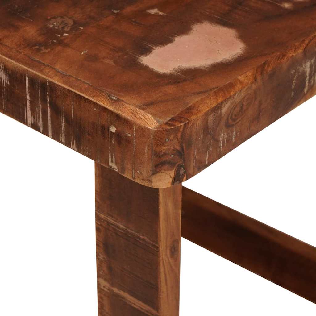 vidaXL Stolik gniazdowy 2 pcs 46 x 46 x 45 cm Lite Drewno Recyklingowe