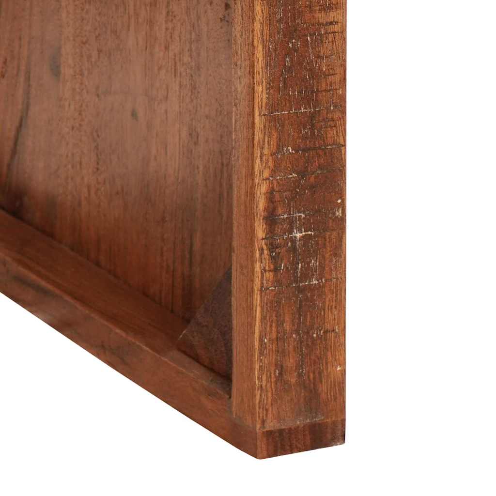 vidaXL Stolik gniazdowy 2 pcs Brązowy Lite Drewno Recyklingowe