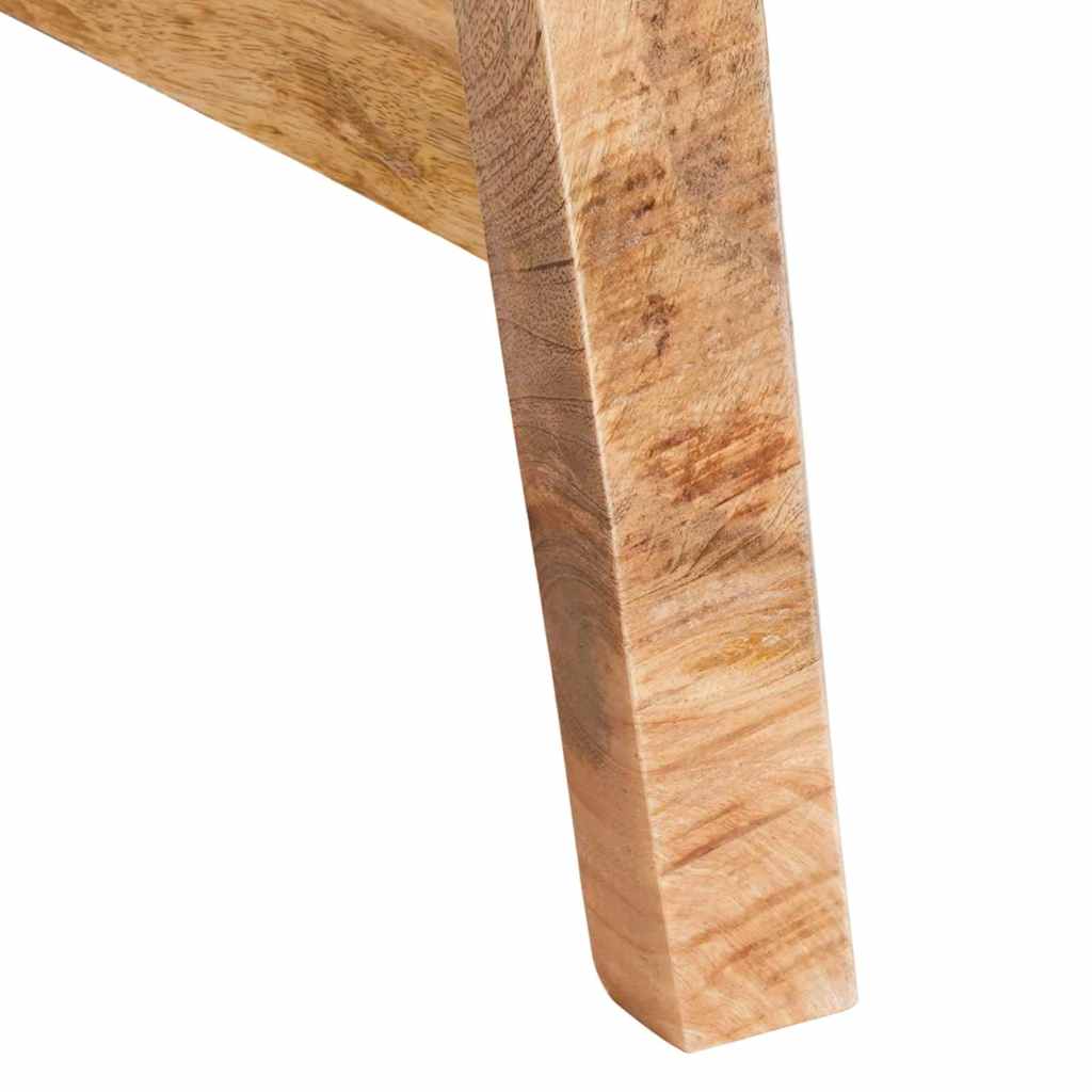 vidaXL Toaletka Z lustrem Brązowy 90 x 76 x 45 cm Drewno z mango