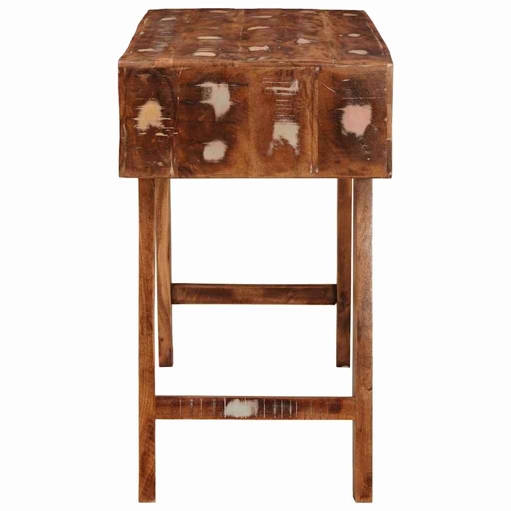 vidaXL Toaletka Brązowy 90 x 76 x 45 cm Lite Drewno Recyklingowe