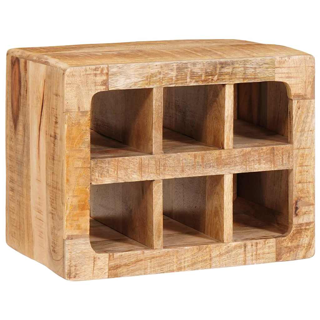 vidaXL Regał na wino Brązowy 44 x 30 x 35 cm Drewno z mango