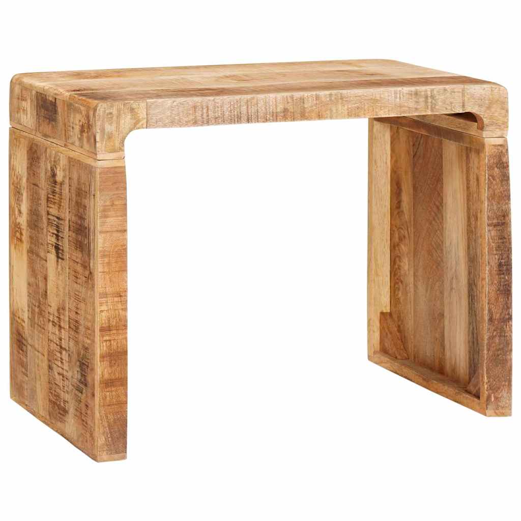 vidaXL Stolik końcowy Brązowy 60 x 35 x 46 cm Drewno z mango