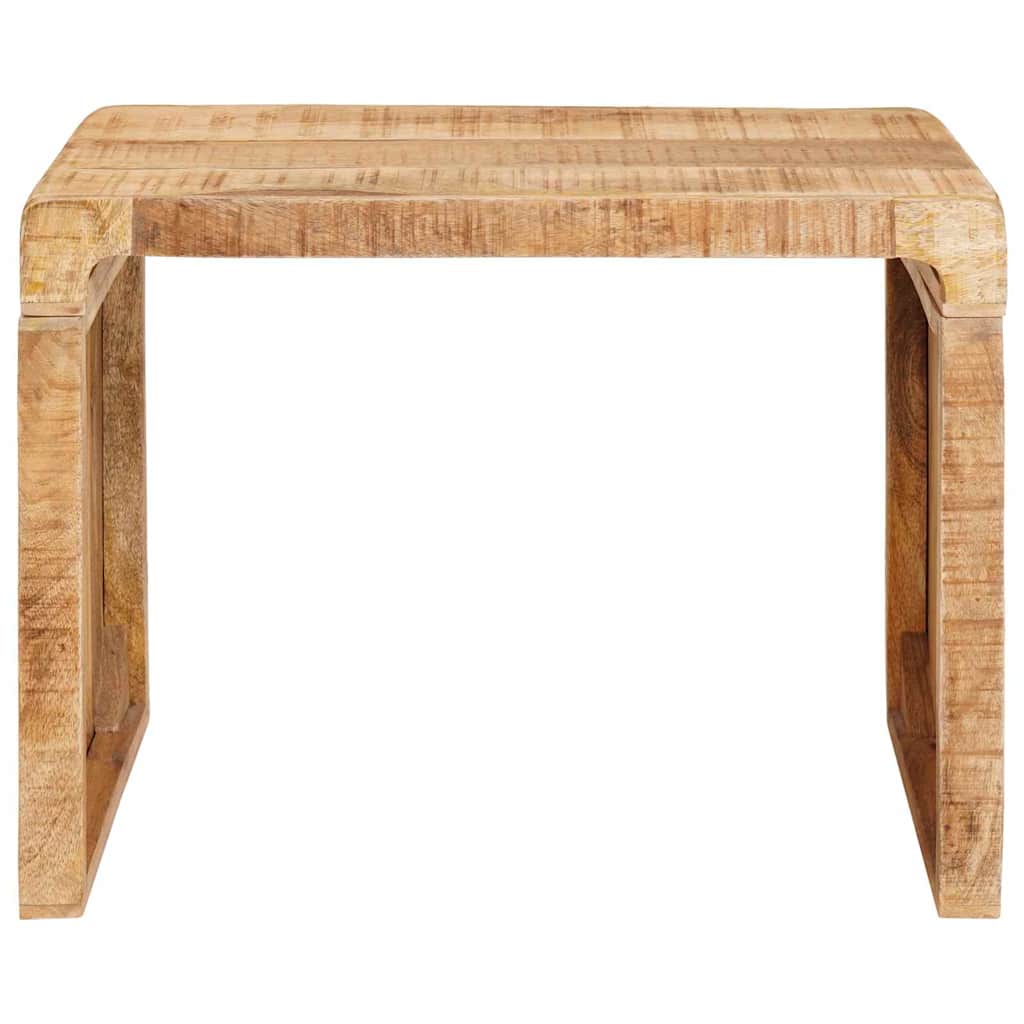 vidaXL Stolik końcowy Brązowy 60 x 35 x 46 cm Drewno z mango