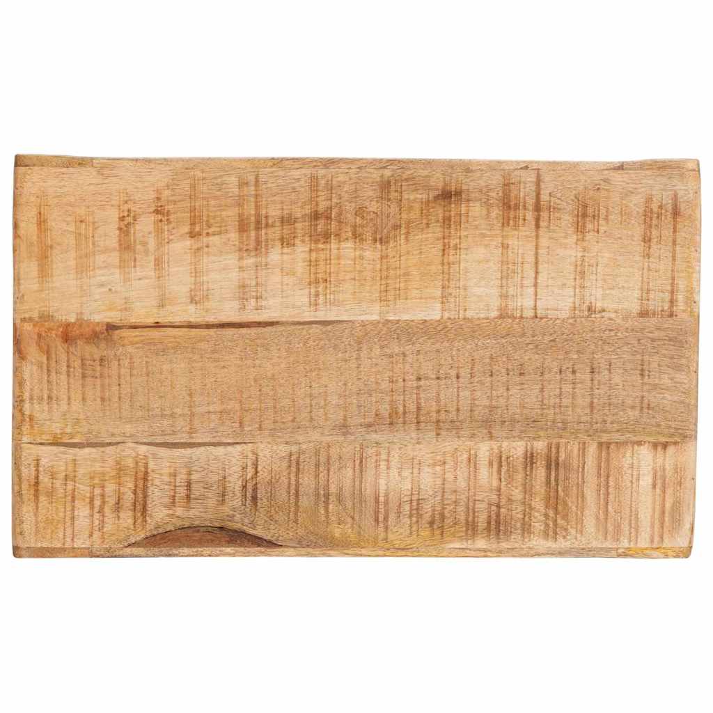 vidaXL Stolik końcowy Brązowy 60 x 35 x 46 cm Drewno z mango