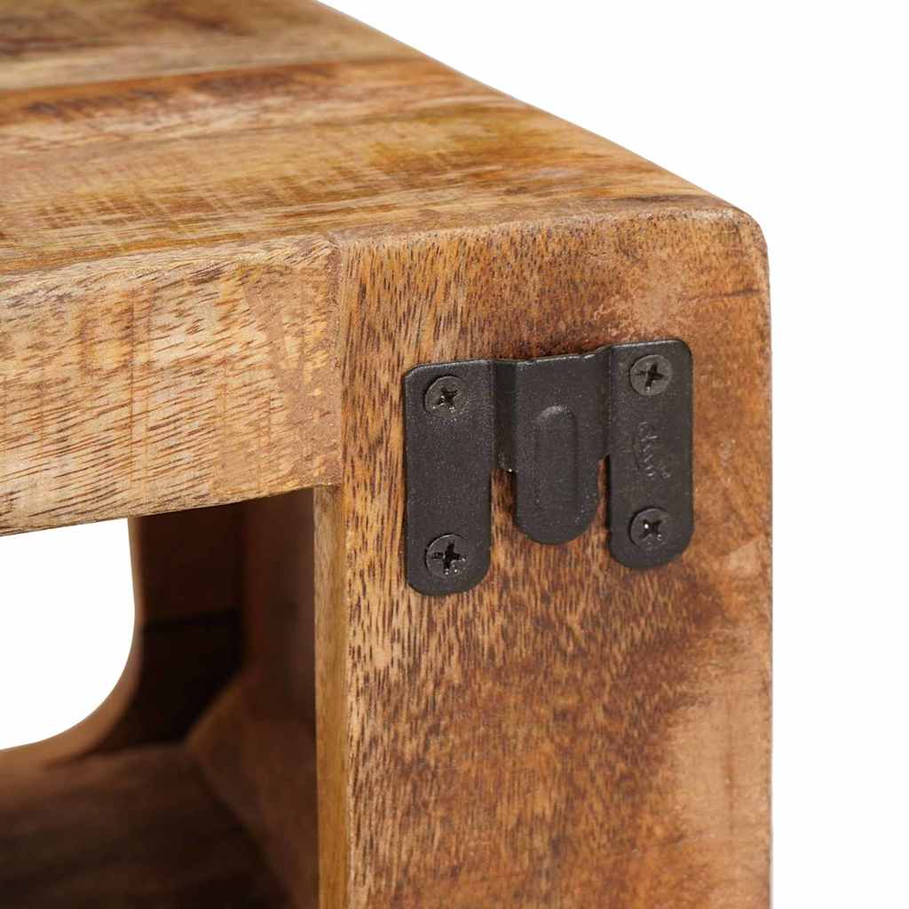 vidaXL Stolik nocny 2 pcs Brązowy 45 x 30 x 24 cm Drewno z mango