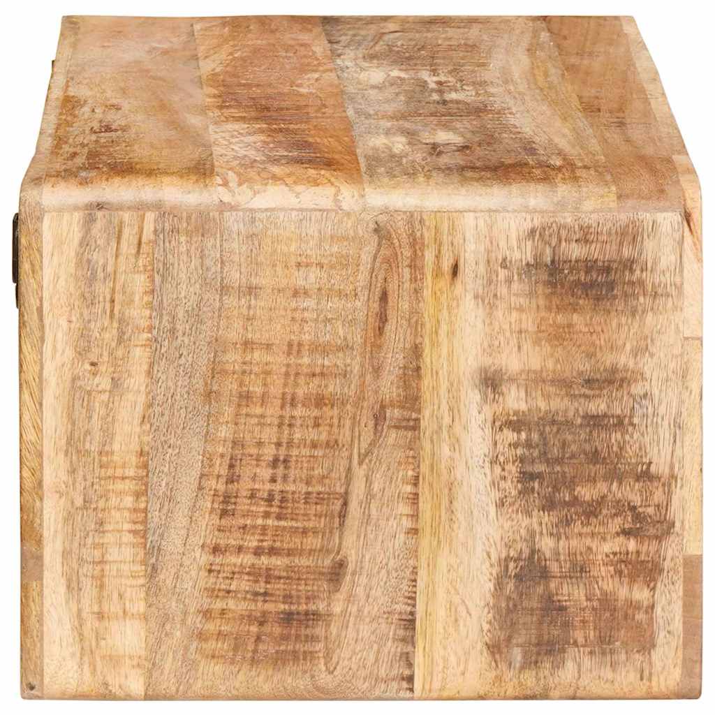 vidaXL Stolik nocny 2 pcs Brązowy 45 x 30 x 24 cm Drewno z mango