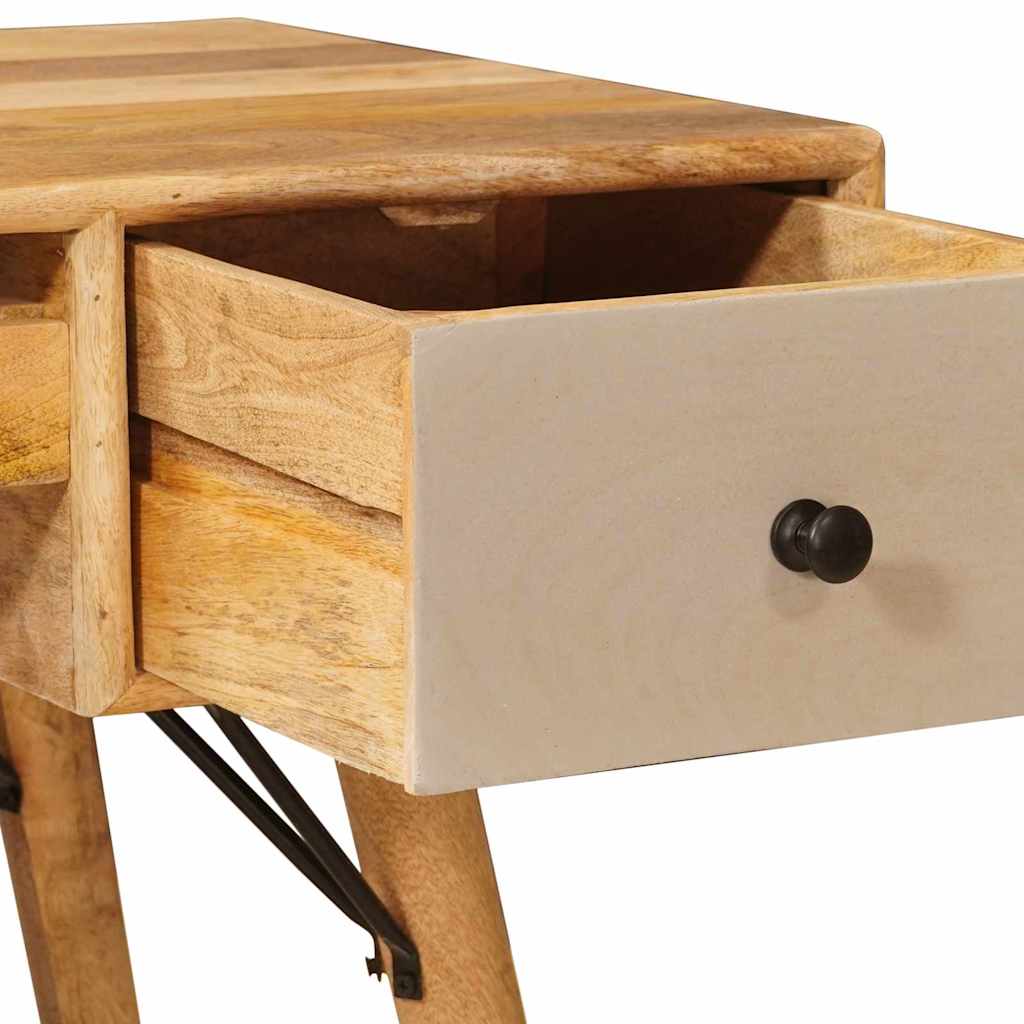 vidaXL Biurko do pisania Brązowy 110 x 55 x 76 cm Drewno z mango