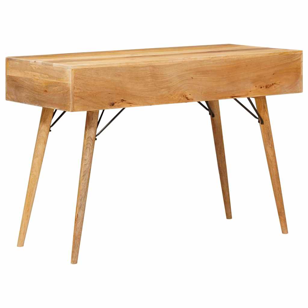 vidaXL Biurko do pisania Brązowy 110 x 55 x 76 cm Drewno z mango