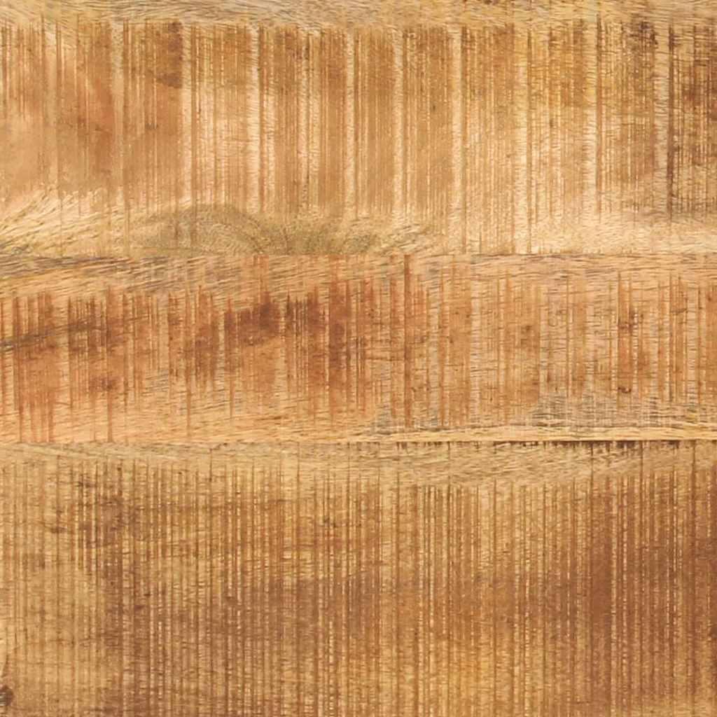vidaXL Stolik kawowy Brązowy i czarny 110 x 55 x 35 cm Drewno z mango