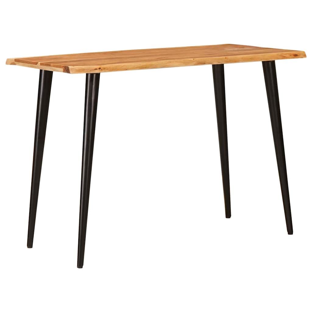 vidaXL Stoły do jadalni Brązowy i czarny 110 x 55 x 78 cm