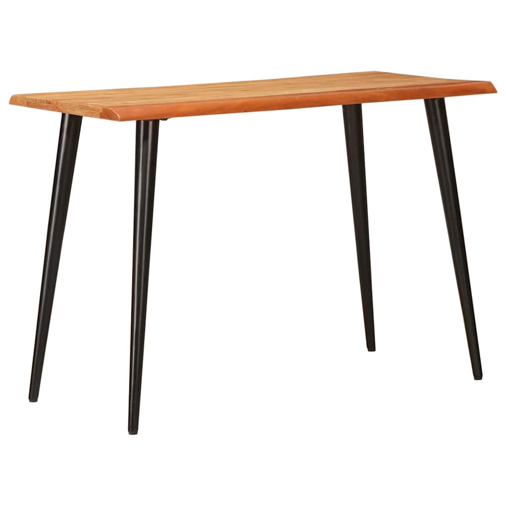 vidaXL Stoły do jadalni Brązowy i czarny 110 x 55 x 78 cm
