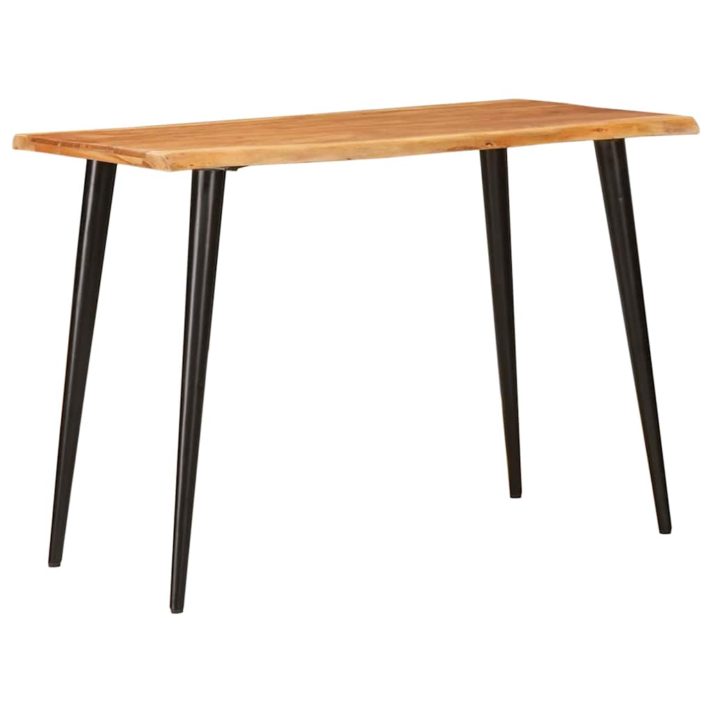 vidaXL Stoły do jadalni Brązowy i czarny 110 x 55 x 78 cm