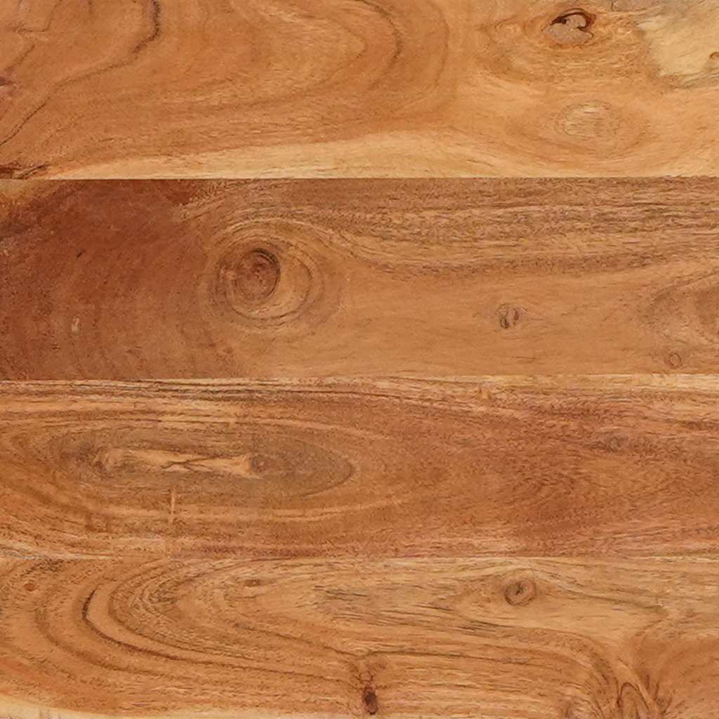 vidaXL Stoły do jadalni Brązowy i czarny 110 x 55 x 78 cm