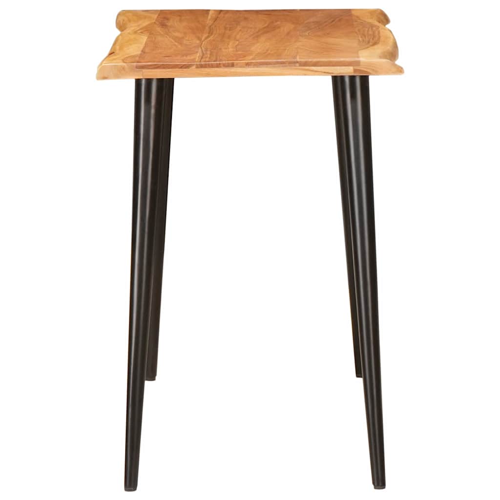 vidaXL Stoły do jadalni Brązowy i czarny 110 x 55 x 78 cm