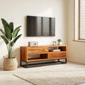 vidaXL Bufet Beta Naturalny 70 x 30 x 75 cm Lite Drewno Akacji