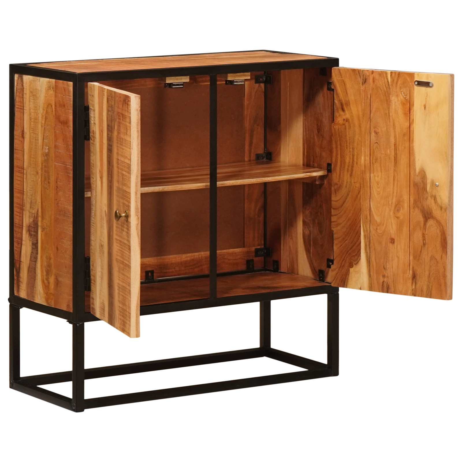 vidaXL Bufet Beta Naturalny 70 x 30 x 75 cm Lite Drewno Akacji